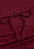 Women’s Halter Mini Dress with Open Back and Tie Detail