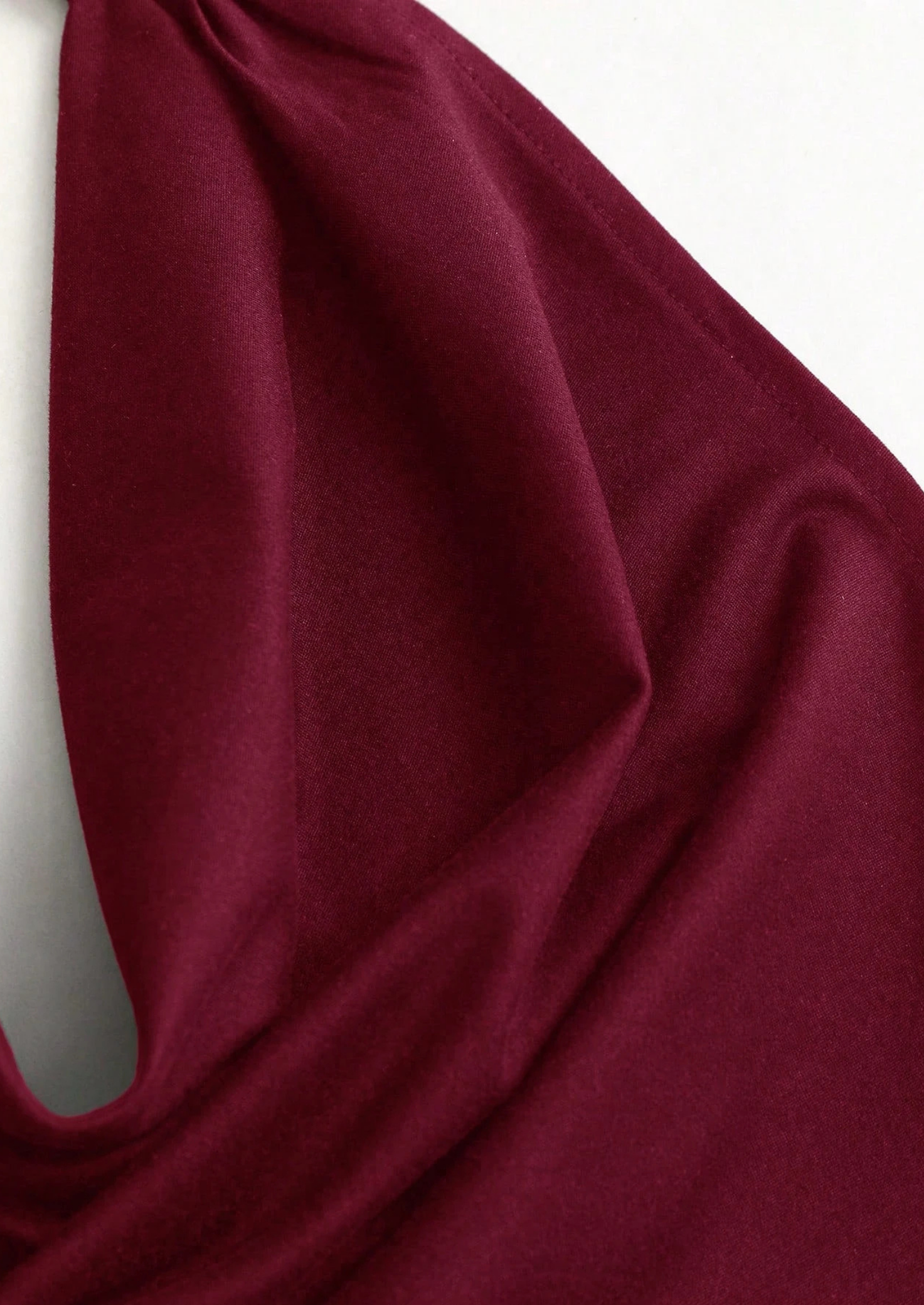 Women’s Halter Mini Dress with Open Back and Tie Detail