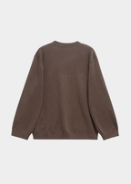 Women’s Knit Cardigan with V-Neck and Button Front