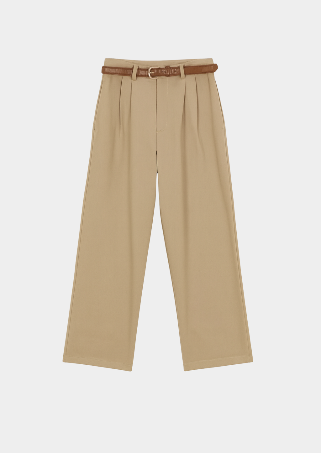 Women’s Wide-Leg Pants with Belt Loops