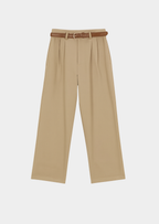 Women’s Wide-Leg Pants with Belt Loops