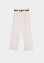 Women’s Wide-Leg Pants with Belt Loops