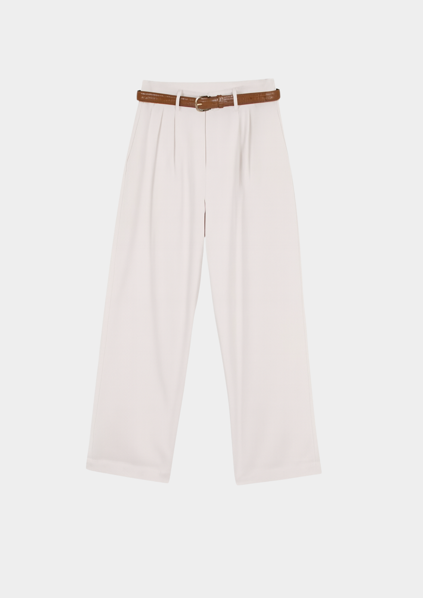 Women’s Wide-Leg Pants with Belt Loops