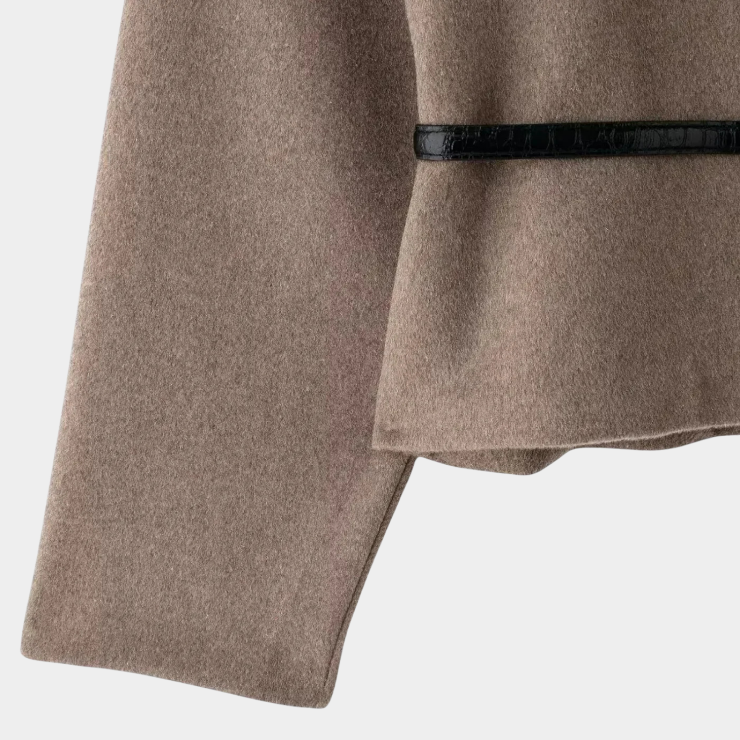 Women’s Wrap V-Neck Knit Cardigan with Belt Closure