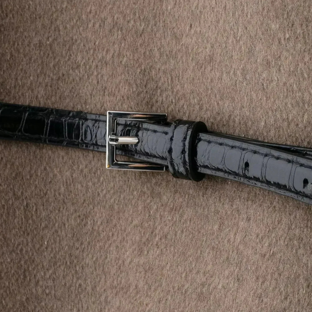 Women’s Wrap V-Neck Knit Cardigan with Belt Closure